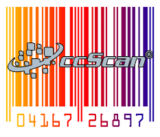 colorful barcode ccsan logo