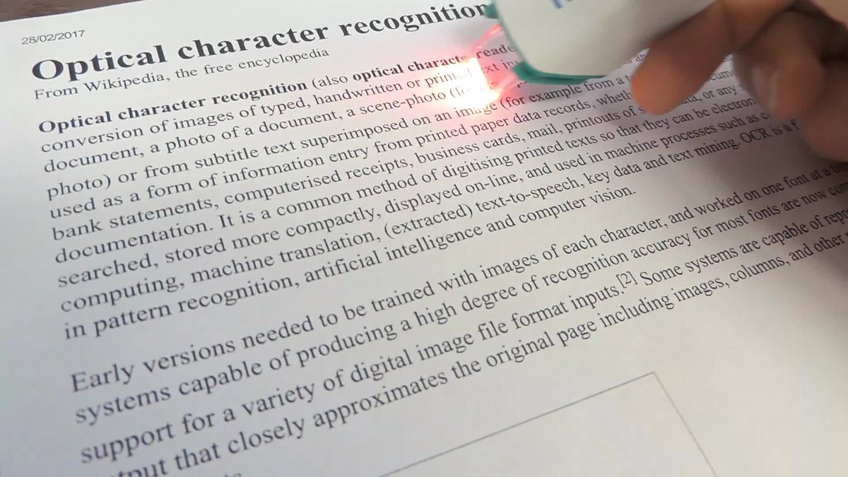 ieee research papers on optical character recognition
